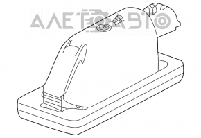 Iluminarea numărului capacului portbagajului stânga Nissan Altima 19- OEM original nou.