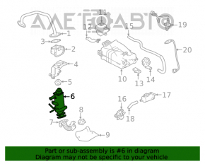 Охладитель клапана ЕГР Nissan Rogue 21-22 2.5