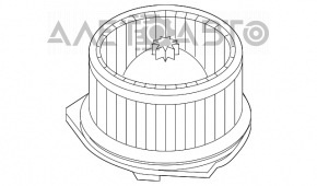 Мотор вентилятор печки Nissan Altima 19-