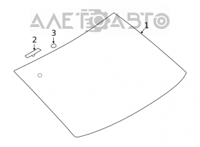 Geam spate Nissan Altima 19-