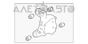 Capacul spate dreapta Nissan Altima 19- fwd