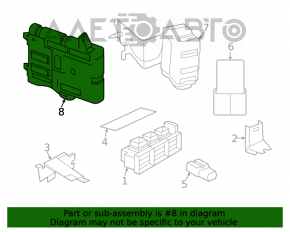 Modul de control al caroseriei Nissan Altima 19-