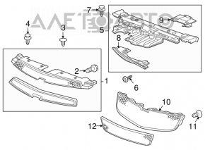 Farul de ceață stânga pentru BMW 3 F30 12-18, nou, neoriginal.