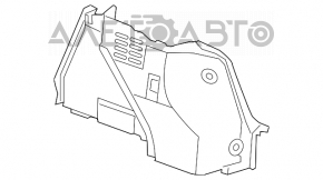 Capotă arc stânga Chevrolet Cruze 11-15