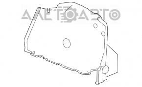 Обшивка арки правая Chevrolet Cruze 11-15