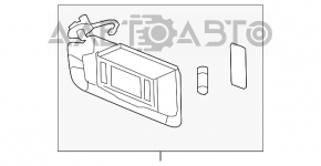 Capota stângă Chevrolet Cruze 11-15 gri