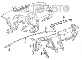 Tubul de subtorpilare pentru Chevrolet Cruze 11-15