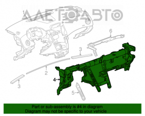 Tubul de subtorpilare pentru Chevrolet Cruze 11-15