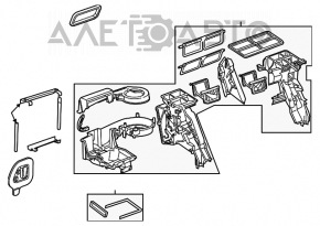 Arzător complet pentru Chevrolet Cruze 11-15