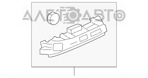 Suport bara spate dreapta sub lampa Chevrolet Cruze 11-15 nou original OEM