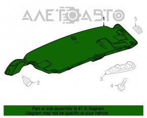 Capacul portbagajului pentru Chevrolet Cruze 11-15