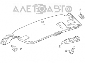 Capacul portbagajului pentru Chevrolet Cruze 11-15