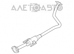 Drumul de evacuare intermediar al modelului Nissan Versa 12-19 SUA 1.6