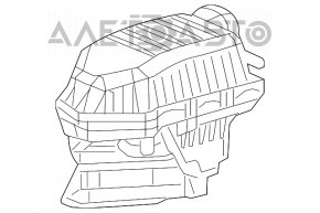 Conductă de aer către colectorul Chrysler 300 11- 3.6