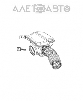 Contor de aer Jeep Grand Cherokee WK2 11-21 3.6