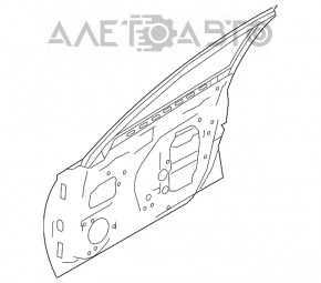 Дверь в сборе передняя левая Nissan Altima 19-