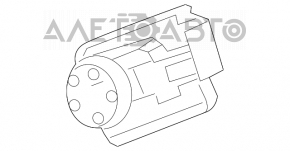 Actuatorul motorului de acționare a temperaturii încălzitorului pentru Chevrolet Volt 11-15.