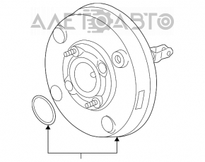 Amplificator de vidare Nissan Versa 12-19 SUA