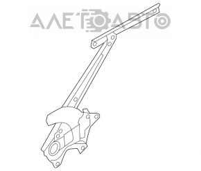 Geam electric cu motor spate dreapta Nissan Versa 12-19 SUA