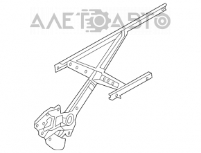 Geam electric cu motor fata dreapta Nissan Versa Note 13-19