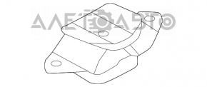 Suport motor stânga Nissan Versa Note 13-19 1.6 nou original OEM