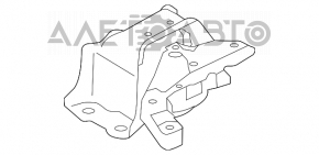 Pernele motorului dreapta Nissan Versa Note 13-19 1.6 nou OEM original