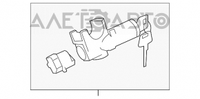 Blocarea de aprindere Nissan Versa 12-19 SUA, cutie de viteze manuală