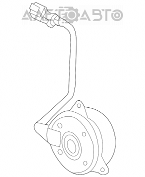 Motorul ventilatorului de răcire stânga pentru Acura ILX 13-15