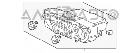 Controlul climatizării pentru Acura ILX 13-15 pre-restilizare