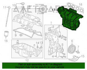 Colector de admisie Acura TLX 15- 2.4