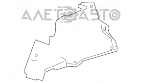 Capacul arcului drept Acura TLX 15-