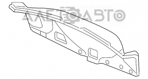 Capacul portbagajului Acura TLX 15-