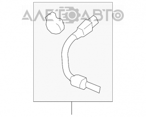 Senzorul ABS din spatele dreapta al Acura TLX 15-