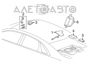 Modul de comunicare Cadillac CTS 14-