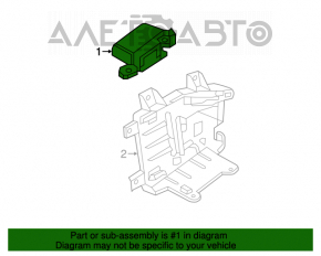 Parking assist Cadillac CTS 14- без передних парктроников