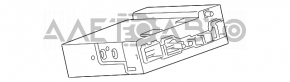 Receptor radio Cadillac CTS 14-