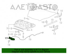 Замок капота GMC Terrain 10-17