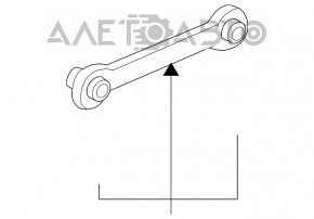 Рычаг поперечный задний левый Chevrolet Equinox 10-17 FWD нижний