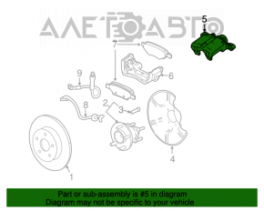 Suport spate dreapta pentru Chevrolet Equinox 10-17