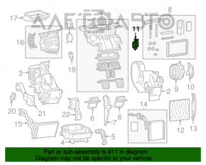 MODUL DE CONTROL AL CLIMEI DE TEMPERATURĂ Dodge Dart 13-16