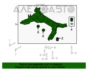 Bara spate Ford Explorer 11-19 fwd