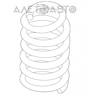 Пружина задняя левая Ford Explorer 11-19 fwd