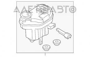 Rezervorul de combustibil pentru Ford Explorer 11-15