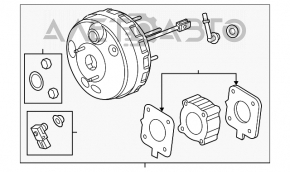 Amplificator de vid Ford Explorer 13-19