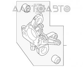 Capac spate stânga Ford Flex 09-19 FWD