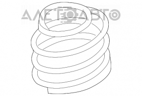 Arcul de suspensie frontal stânga pentru Ford Flex 09-12, model pre-restilizare, cu tracțiune față.