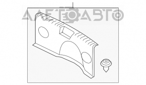 Накладка проема багажника Hyundai Veloster 12-17