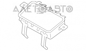 Подушка безопасности airbag пассажирская в торпеде Hyundai Veloster 12-17