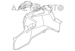 Capacul arcului drept Kia Forte 4d 14-16 pre-restilizare