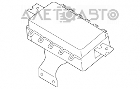 Подушка безопасности airbag пассажирская в торпеде Kia Forte 4d 14-16 дорест